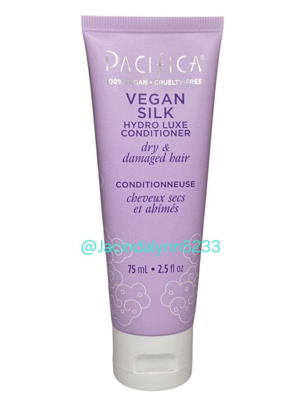 Pacifica Vegan Silk Hydro Luxe Conditioner Travel Size Vegan Haircare 2.5oz 75ml